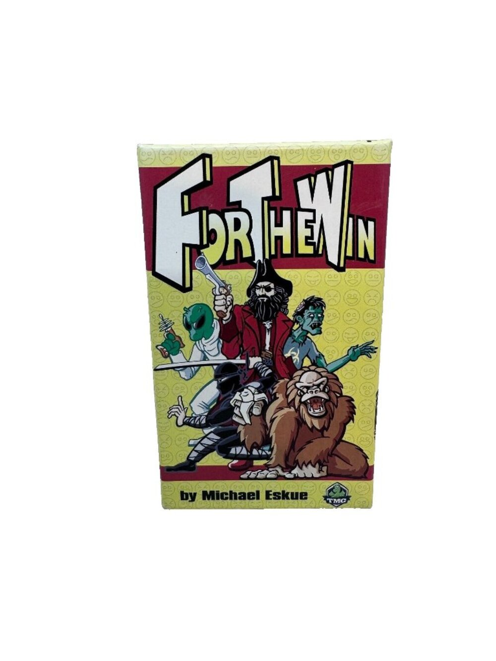 For The Win Card Game by Michael Eskue - TMG - NEW Abstract Strategy